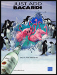 Bacardi - Flamingoes & Penguines Advert